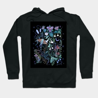 Night Garden Moth Hoodie